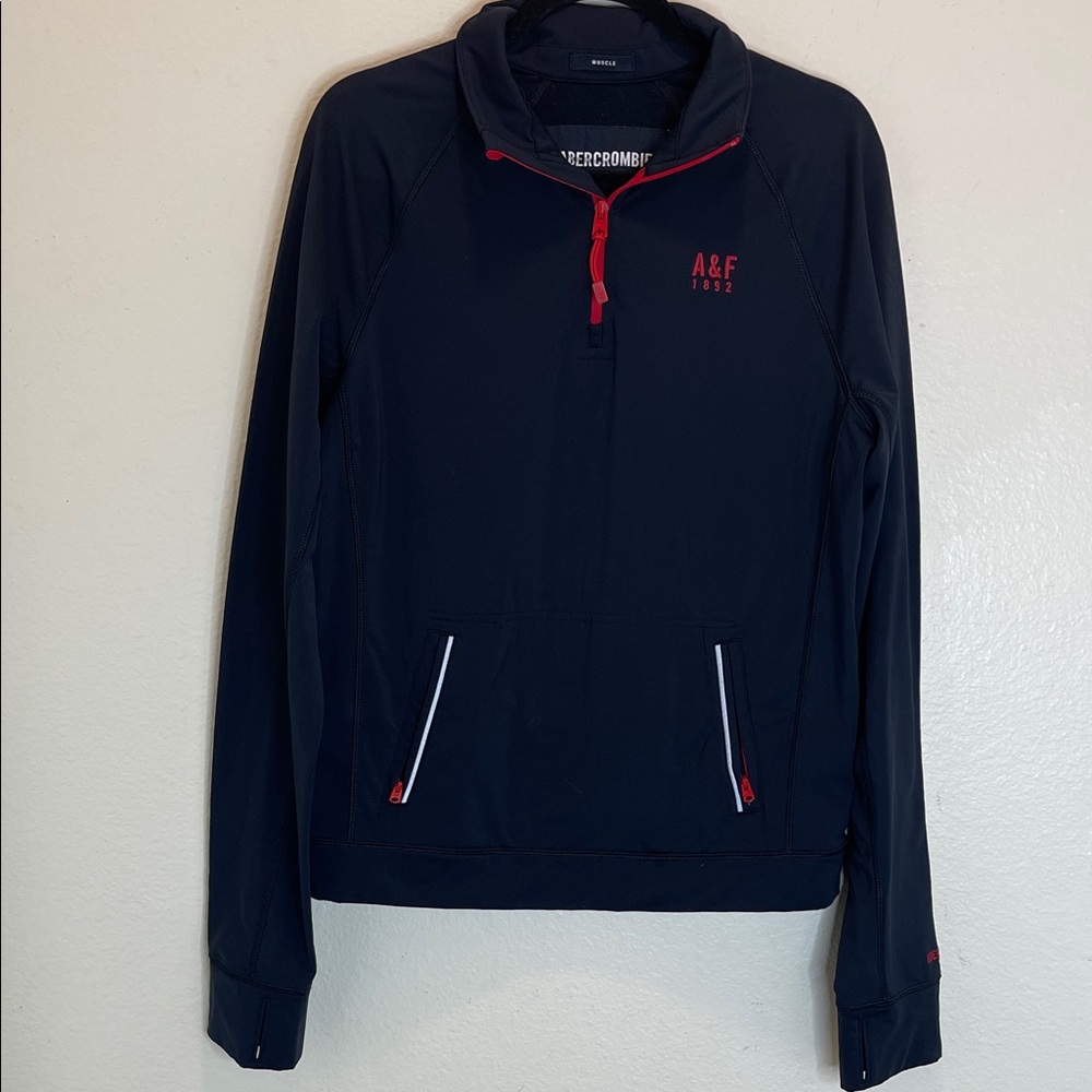 Abercrombie & Fitch Women’s 1/4 Zip Athletic Lightweight Jacket Size: XL